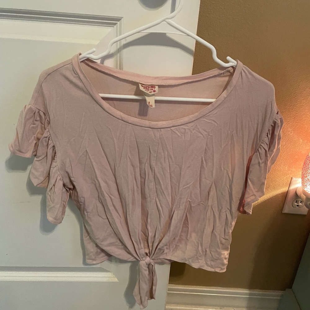 MOSSIMO LIGHT PINK BLOUSE